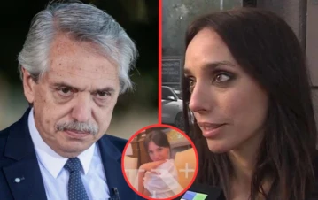 El escandaloso video prohibido de Tamara Pettinato junto a Alberto Fernández en el despacho presidencial
