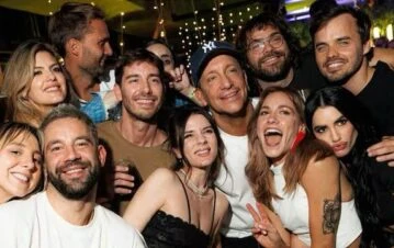 ¡Calientes! Qué famosos chaparon toda la noche en el after del Cris Morena Day 