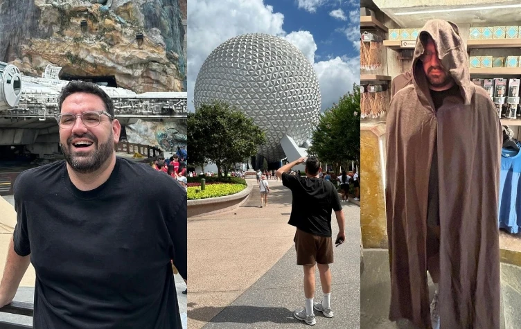 las vacaciones de damian betular en disney.