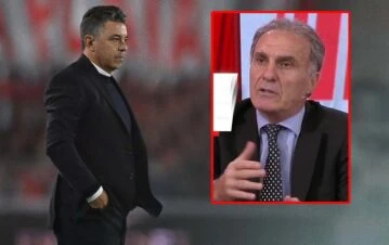 ¡Se plantó! La advertencia de Oscar Ruggeri a Marcelo Gallardo: "Sino lo logra es fracaso"