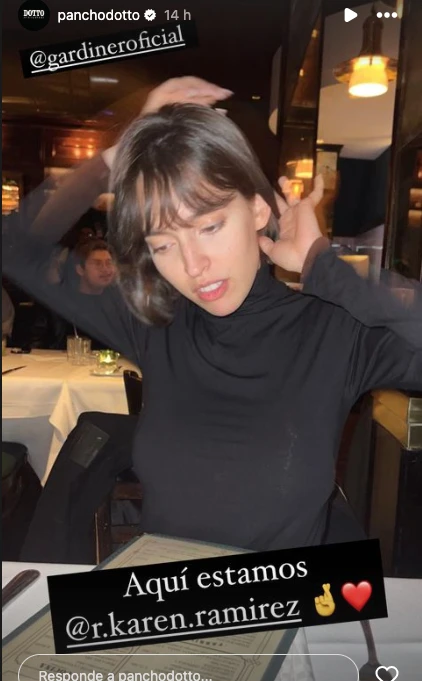 LA FOTO QUE SUBIO PANCHO DOTTO Y QUE SE TOMO COMO BLANQUEO DE LA RELACION