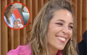 Noe Antonelli presentó a Salvador, su bebé de un mes y medio: “Entré en crisis y lloré”