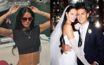 ¿Y Dybala? Las fotos de Oriana Sabatini en Estados Unidos luego de su boda: luna de miel... ¡con amigas!