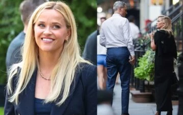Agarraron a Reese Witherspoon, de cita con su nuevo novio millonario en Nueva York: las fotos reveladoras
