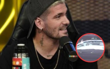 ¡Qué dolor! Rodrigo de Paul atropelló a un periodista en vivo