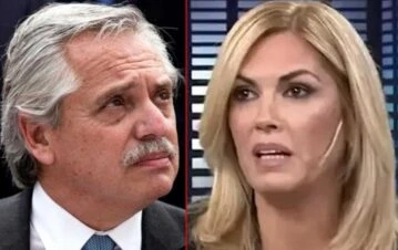 Ángel de Brito mostró un polémico video de Alberto Fernández y Viviana Canosa juntos: "Tratando de franelear"