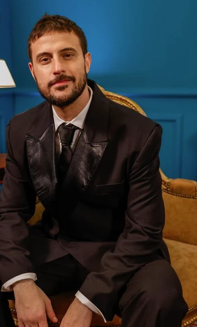 Diego Leuco y su nuevo look