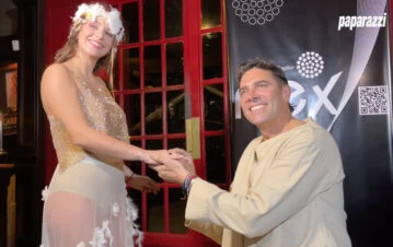 Video: Matías Alé se comprometió con su novia con una sorpresa en público