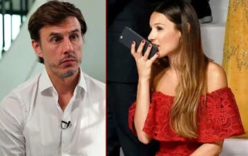 Filtran el indignante chat privado de Moritán a Pampita en el aniversario de la muerte de Blanquita