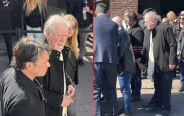 Video: la despedida de Arturo Puig a Selva Alemán en el emotivo entierro