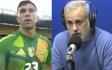 Jorge Rial dio un dato tremendamente peligroso sobre el Dibu Martínez: "Cuidado que..."