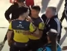 EL REFERI SE LE PLANTO A VENTURA, QUE SE LO QUERIA COMER CRUDO. ¡TRANQUILO, LUIS!