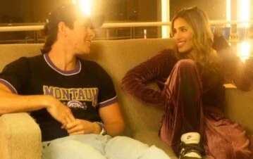 ¡Marculi vive! Así fue el reencuentro de Marcos Ginocchio y Julieta Poggio a puro "toqueteo"