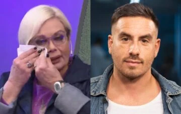 El llanto en vivo de Carmen Barbieri por Fede Bal: “Se está haciendo los estudios y…”