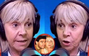 Claudia Villafañe confesó a qué estrella internacional metieron con Diego Maradona en el baúl de su auto