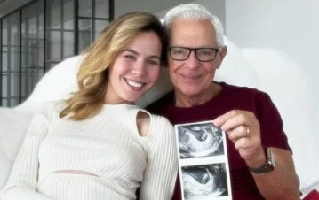 Eduardo Costantini y Elina Fernández revelaron el sexo y el exótico nombre que eligieron para su bebé