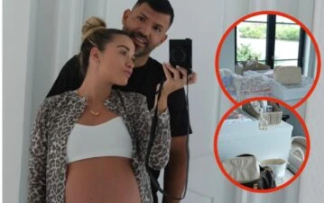 Así es el cuarto hiper lujoso que El Kun Agüero y Sofia Calzetti armaron para su beba