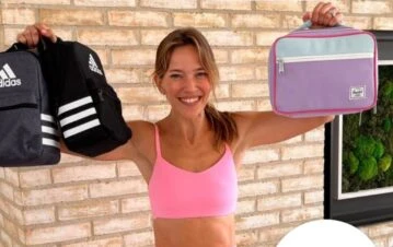 Luisana Lopilato mostró la "vianda argentina" que prepara para que sus hijos lleven al colegio en Canadá