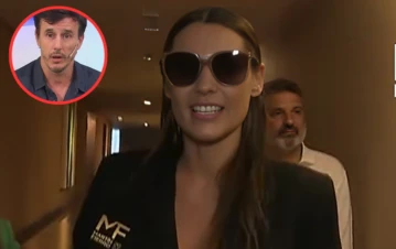 Qué respondió Pampita cuando acusaron a Moritán de colarse en los Martín Fierro