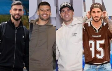 ¡Campeones del glam! Los looks de los jugadores de la Selección Argentina al llegar al país para jugar las Eliminatorias