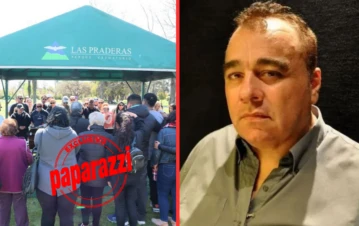 El último adiós a la Tota Santillán: las fotos exclusivas del emotivo entierro del famoso