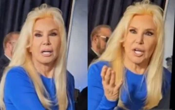  Cuál fue el problema que Susana Giménez generó en la cola de Wanda Nara en los Martín Fierro