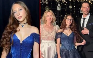 Así fue la espectacular fiesta de 15 años de Amelia, la hija de Gloria Carrá y Luciano Cáceres