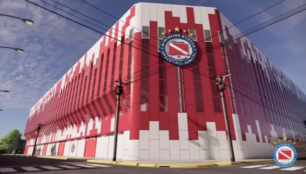 LA IMPONENTE VISTA EXTERIOR QUE TENDRA EL DIEGO MARADONA 2.0