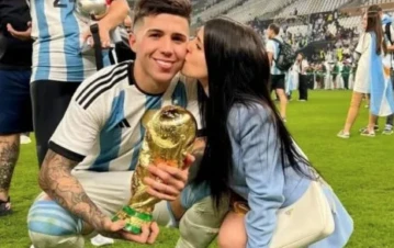 El aberrante argumento que Enzo Fernández le dio a su mujer para abandonarla