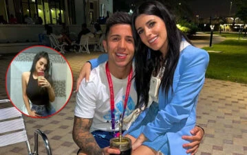 ¡Escandalosas fotos! La ex novia de Enzo Fernández se metió en la separación de su esposa