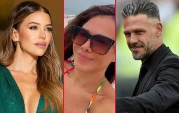 El álbum de fotos privados de la azafata que causó la separación de Eva Anderson y Demichelis