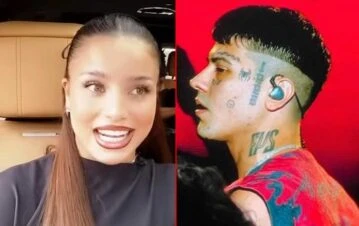 Filtraron un video de Emilia Mernes antes de salir con Duki y estalló la polémica