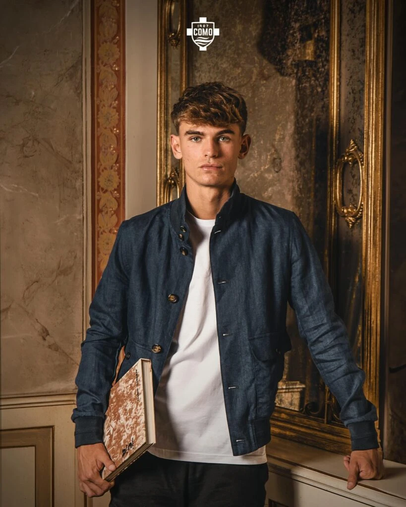 APA LA PAPA: CUANDO FIRMO PARA EL COMO, NICO PROTAGONIZO UNA SERIE DE FOTOS QUE LO REVELARON CASI COMO MODELO PUBLICITARIO. ¡QUE PINTA. CHE!