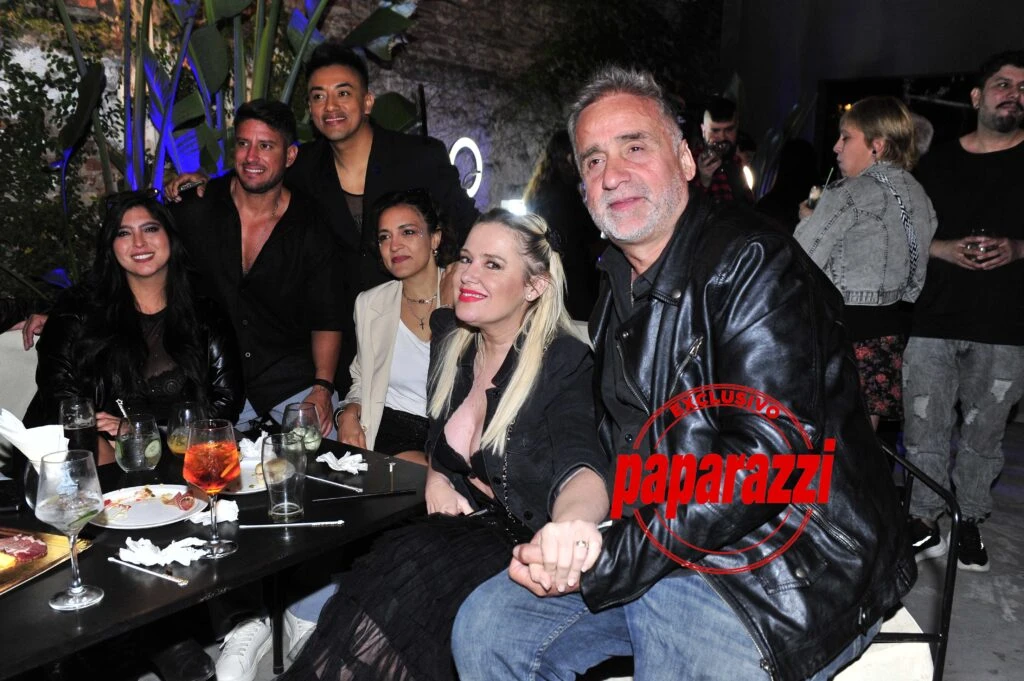 Pilar Smith con su novio