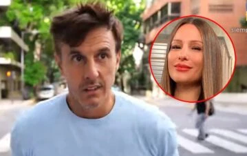 El ataque de furia de Moritán al ser consultado por Pampita y su nuevo novio