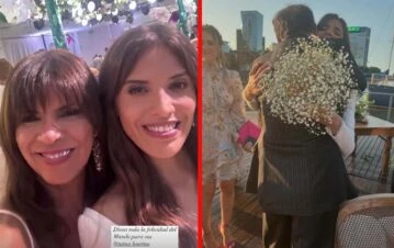 Cómo fue el casamiento de la hija de Anamá Ferreira en Puerto Madero: las fotos
