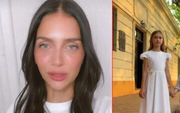 Zaira Nara mostró cómo fue la comunión de su hija Malaika: las fotos y videos de la ceremonia