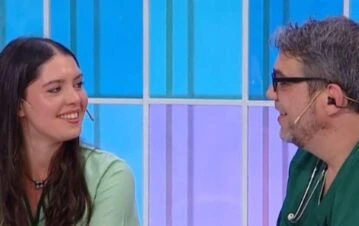 Qué hizo Abril Cormillot al enterarse que tiene un "candidato" en Cuestión de peso