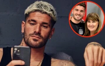 ¡Se le escapó! La mamá de Rodrigo De Paul expuso el presente sentimental del futbolista