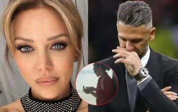 La lluvia de mensajes que Evangelina Anderson recibió tras confirmarse la infidelidad de Martín Demichelis