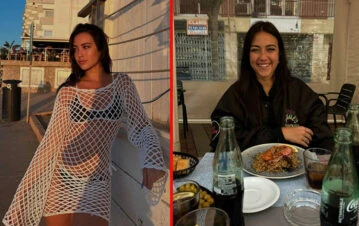 El álbum de fotos de las vacaciones de Flor Regidor en España