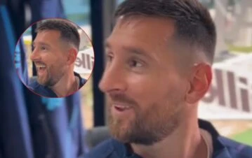 Lionel Messi quedó descolocado ante el insólito pedido de un pequeño hincha: “¿Estás loco, vos?”