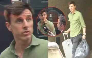 Roberto García Moritán enfrentó a Intrusos cargado de bolsas de ropa sucia: "¡Me acosan!"