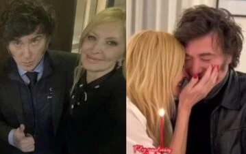 Toda la intimidad del romántico festejo de cumpleaños de Javier Milei con Yuyito González: “Te amo”