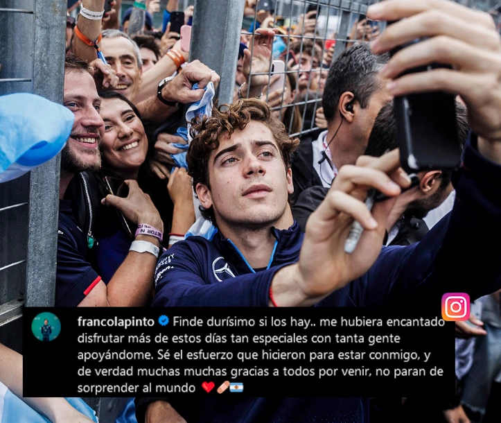 El mal momento de Colapinto