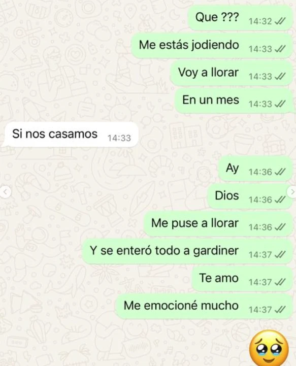 Se casa Ailén Bechara