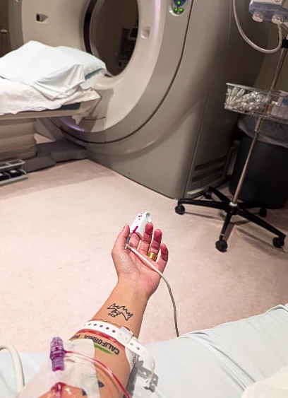 Victoria Vannucci internada