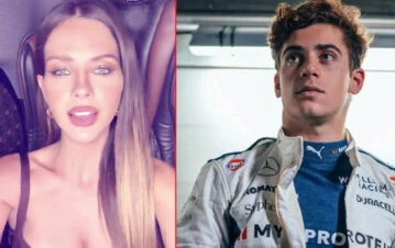 La fogosa declaración de amor de la China Suárez a Franco Colapinto: “En tus ojos me pierdo y…”