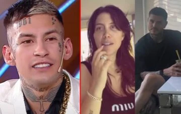 A dos puntas: a qué ex Gran Hermano se acercó L-Gante tras ver a Wanda Nara e Icardi nuevamente juntos