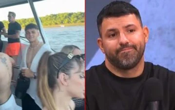 La denuncia del Kun Agüero a los jugadores de Independiente y el escándalo del yate: "Son complicados y…"